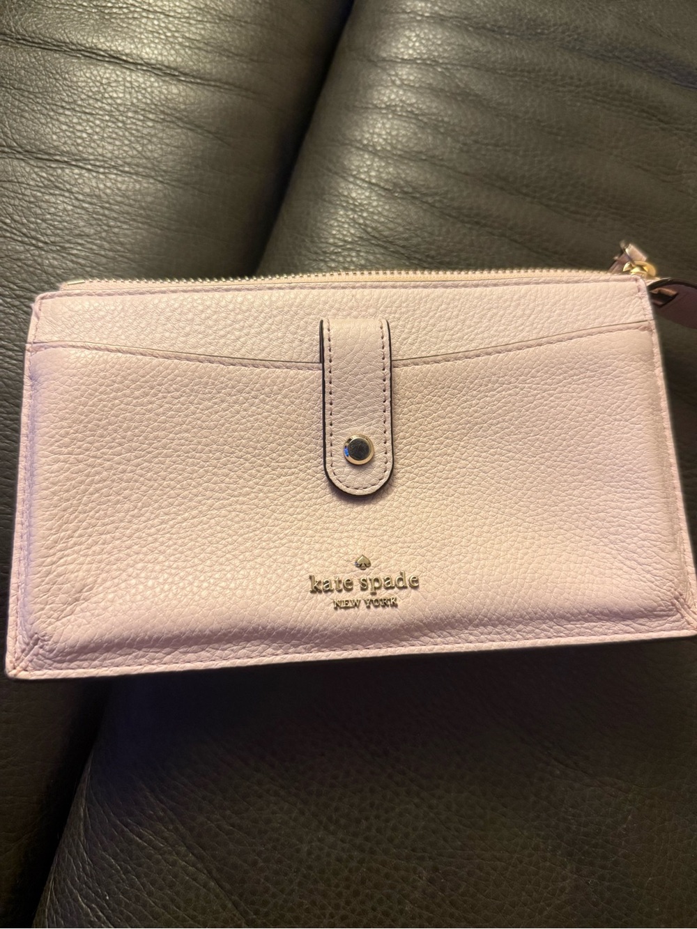 kate Spade Light Pink Pebbled Leather Crossbody